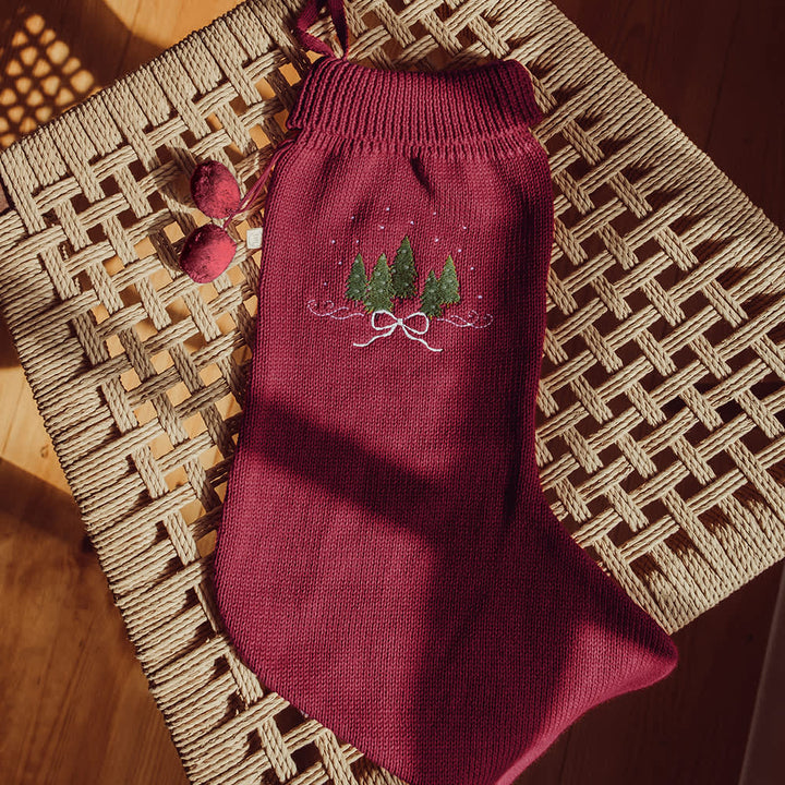 That's Mine Carly christmas sock - Rhubarb - 100% Organic cotton Buy Alle||personale||alt minus sløjfe||mette-sale||Winter 2025 here.