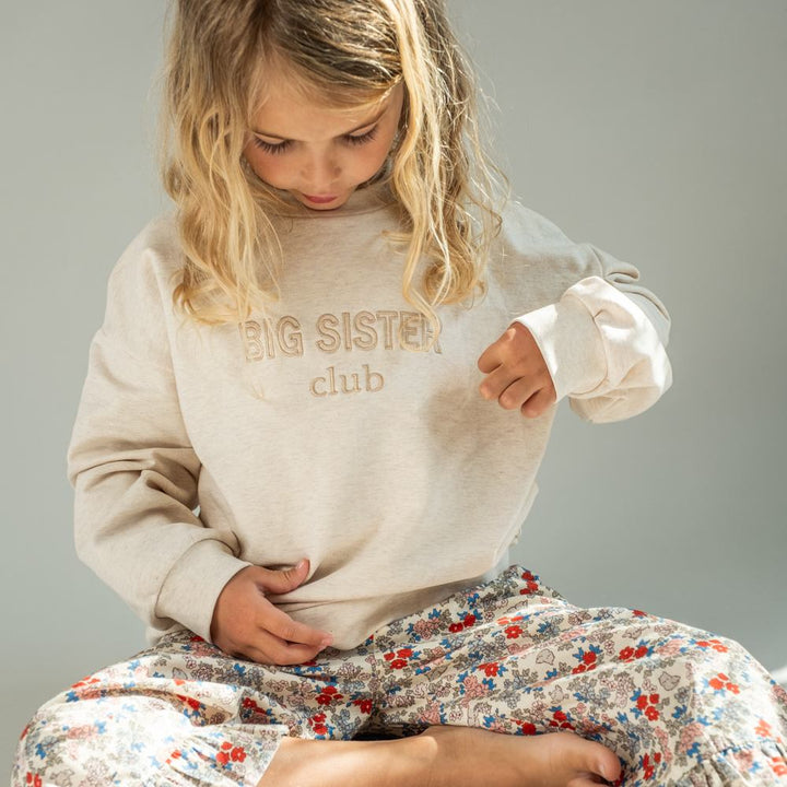 Finley big sister sweatshirt - Club