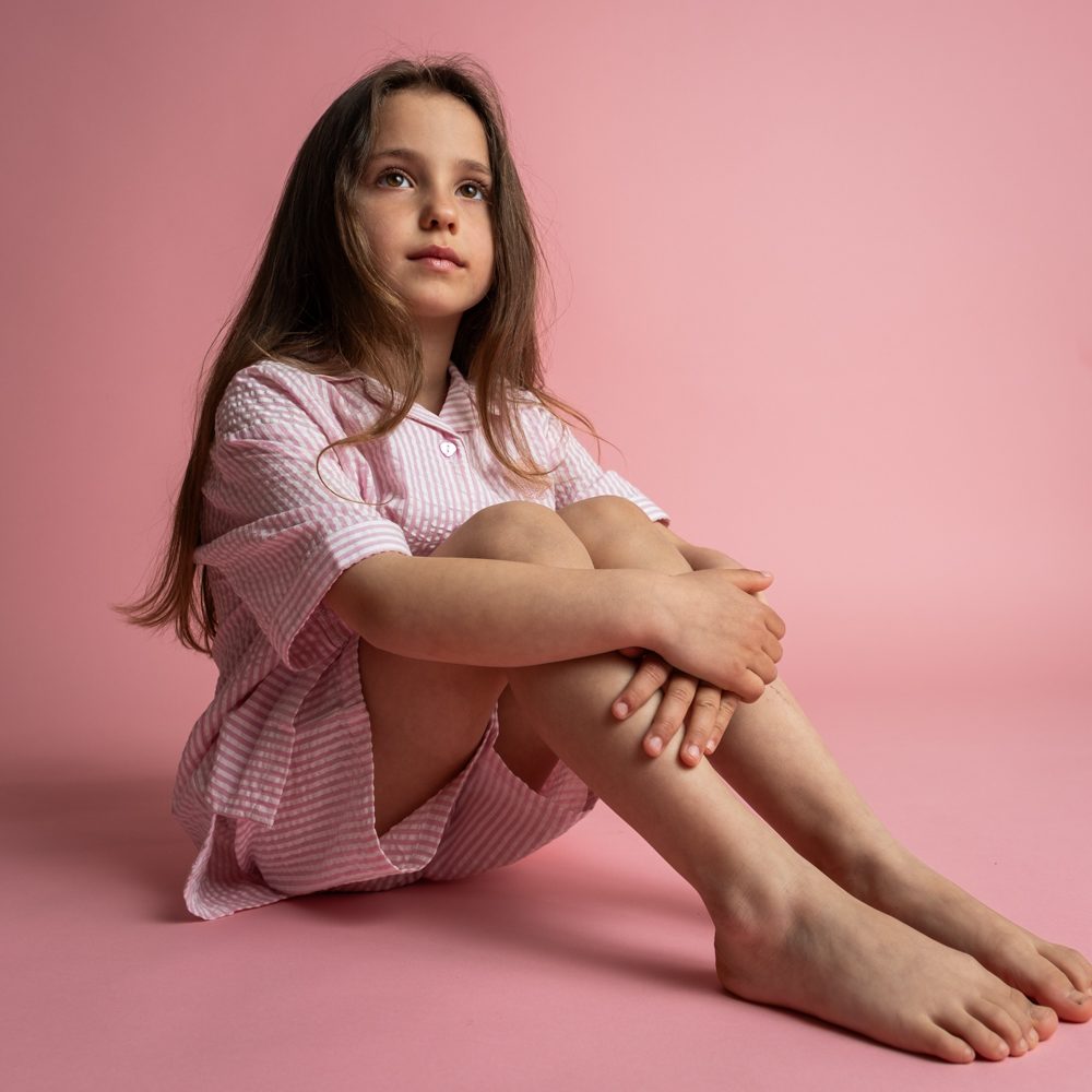 That's Mine Ino skjorte - Pink stripe - 100% Organic cotton Buy Overdele||Skjorter||personale here.