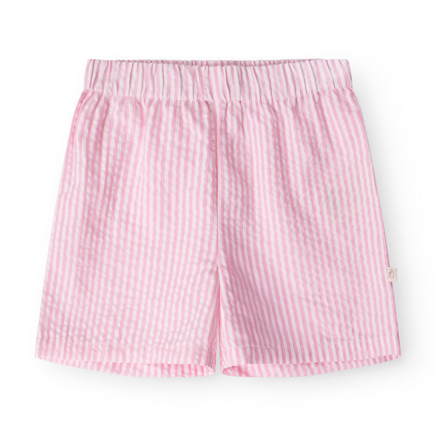 That's Mine Isa shorts - Pink stripe - 100% Organic cotton Buy Shorts||Bukser & shorts||personale here.