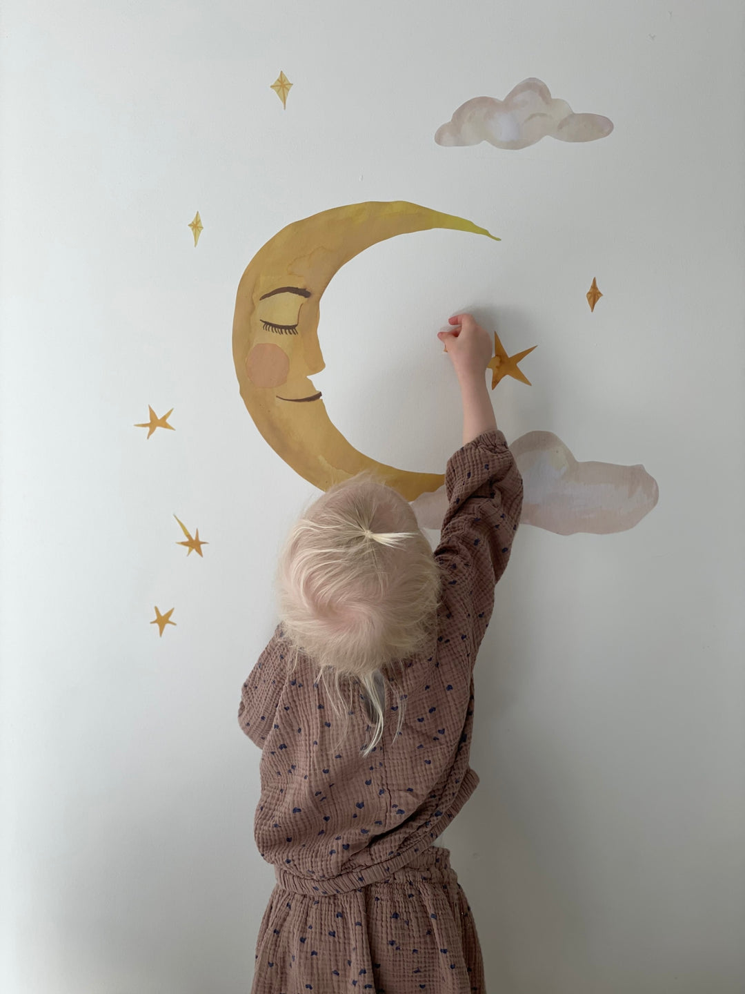 Wallsticker Moon - Multi