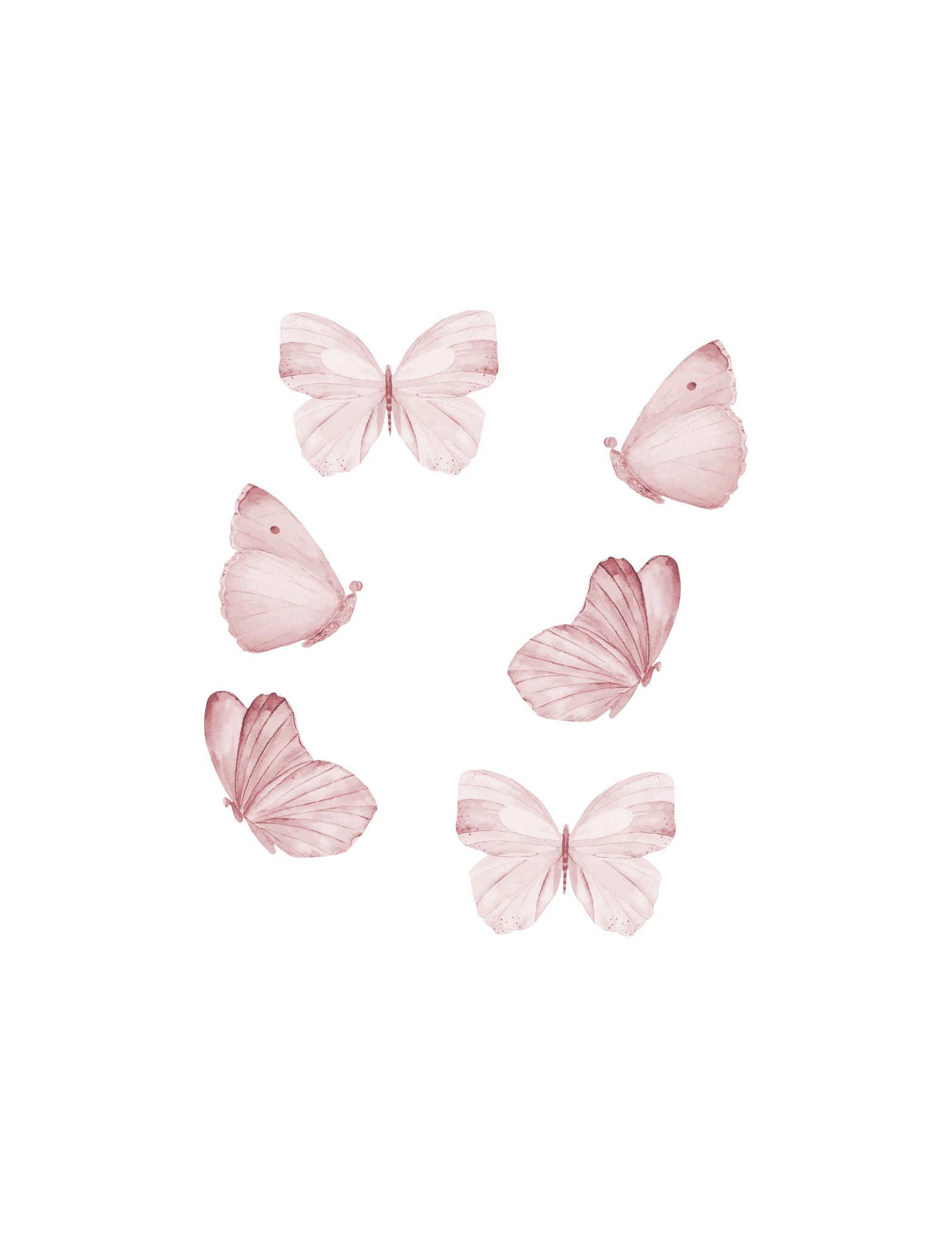 That's Mine Wallsticker sommerfugle 6 stk. - Rose - 100% Tekstil folie Buy Bolig & udstyr||Børneværelset||Wallstickers||Alle||personale||3 for 2||alt minus sløjfe||NOOS||Wallstickers - himlen||Wallstickers - andre dyr||mette-sale||Black week - bundle 2||Orderly Emails - Recommended Products||Udstyr til børneværelset||All here.