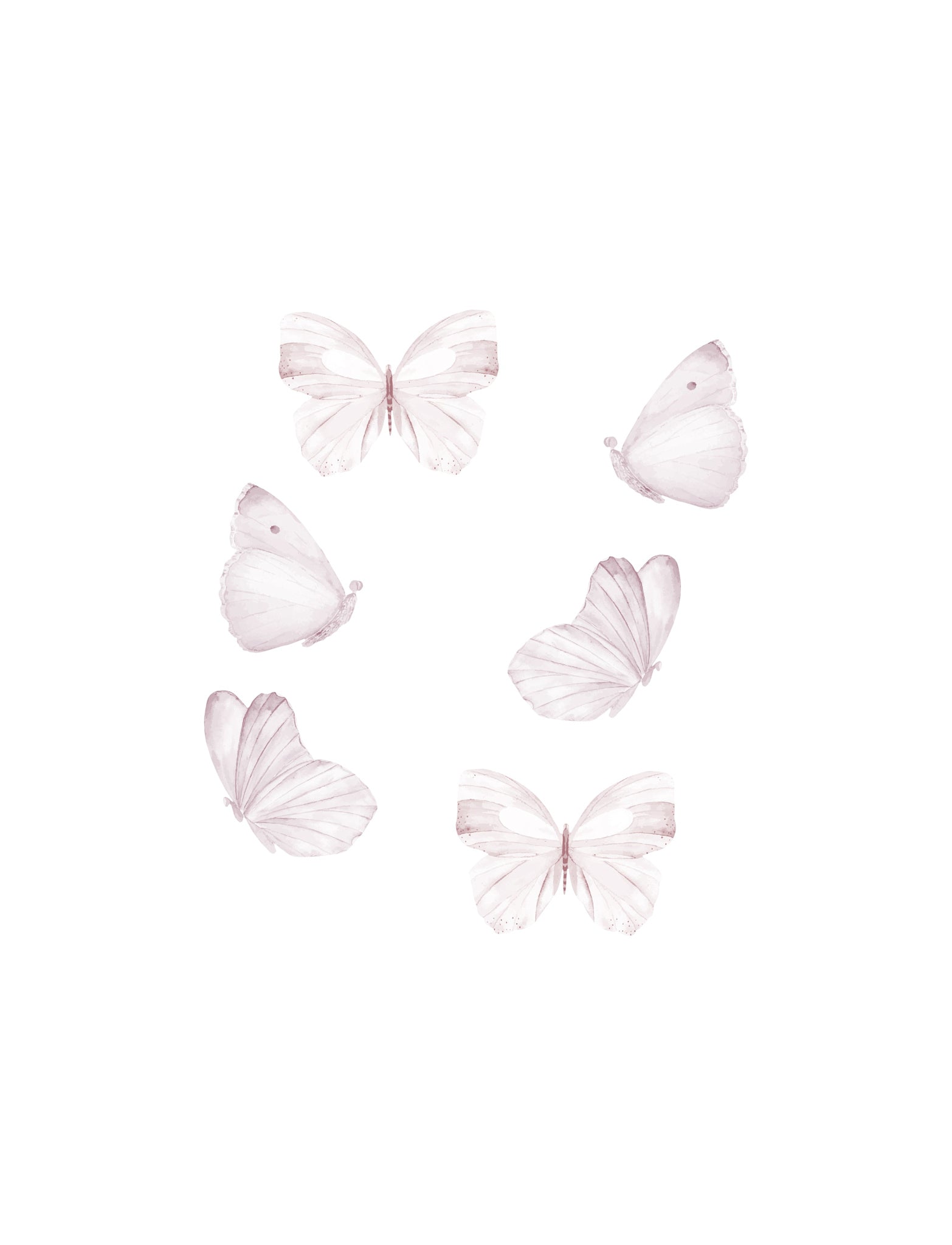 That's Mine Wallsticker sommerfugle 6 stk. - White - 100% Tekstil folie Buy Bolig & udstyr||Børneværelset||Wallstickers||Alle||personale||alt minus sløjfe||NOOS||Wallstickers - himlen||Wallstickers - andre dyr||mette-sale||Black week - bundle 2||Orderly Emails - Recommended Products||Udstyr til børneværelset||All here.