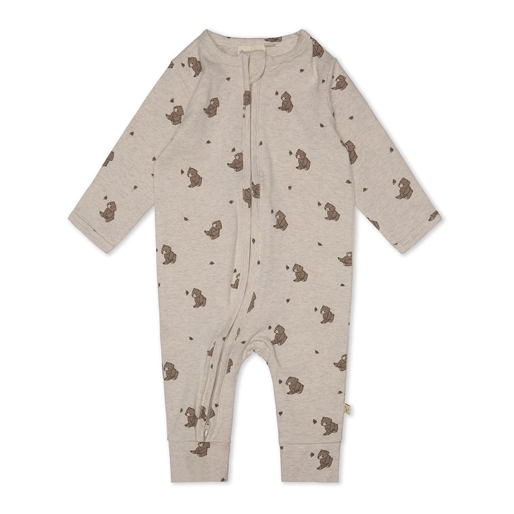 That's Mine Mathie onesie - Bees and bears - 95% Organic cotton / 5% Elastane Buy Tøj||Overdele||Onesies||Alle||Favoritter||personale||Bees and bears||Basics til de små||Influencer choice here.