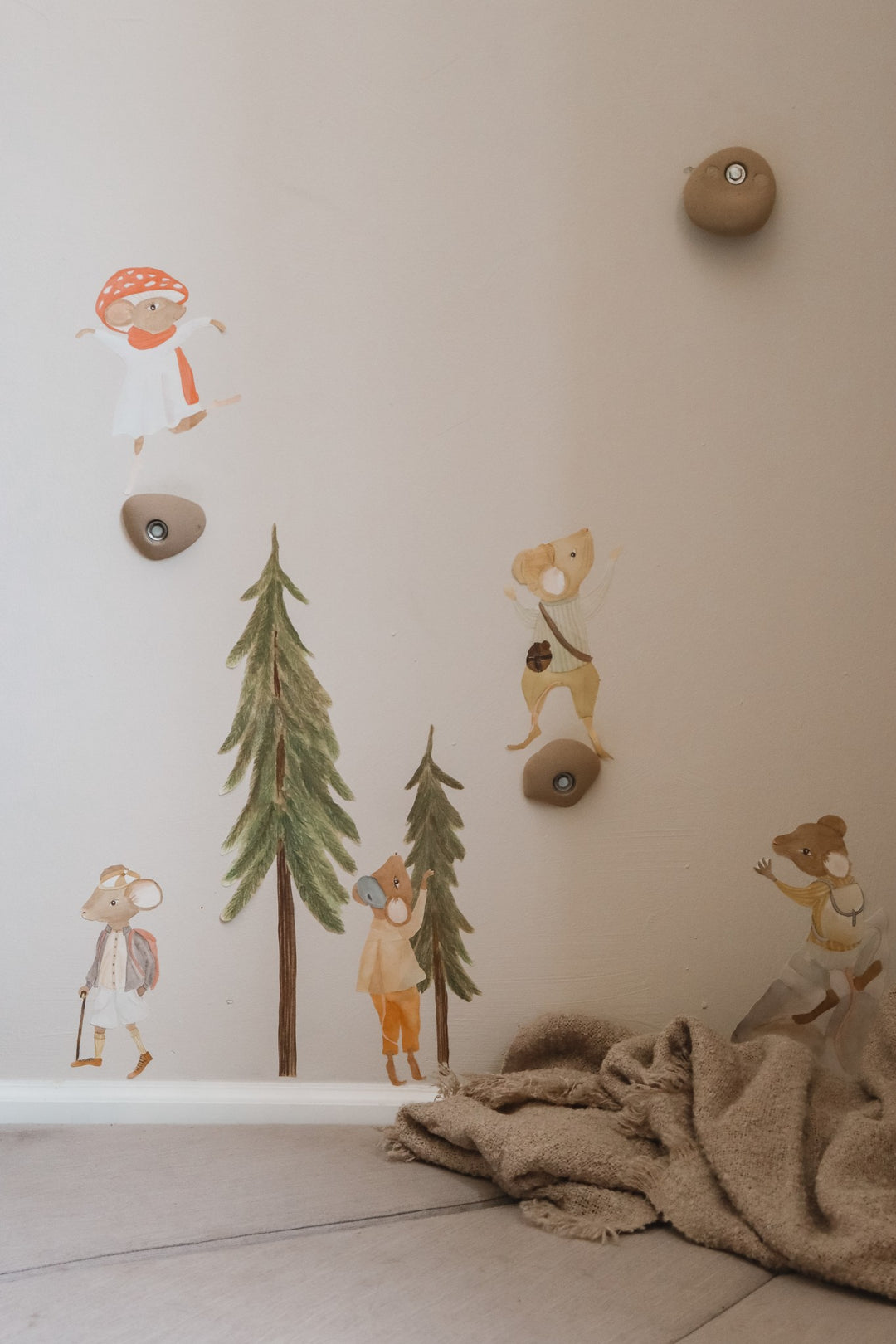 Wallsticker Freja the dancer - Beige